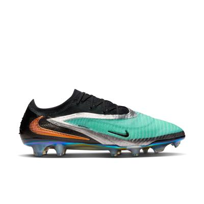 Nike Phantom 6 Low Elite Limited Edition Gras Voetbalschoenen (FG) Zwart Turquoise Zilver