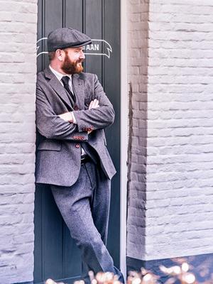 Maatpak Voor Heren | 3-delig Pak | Grijs Twill | Arthur Shelby | Peaky Blinders | Peaky Blinders