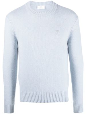 AMI Paris pull Ami de Coeur en cachemire - Bleu