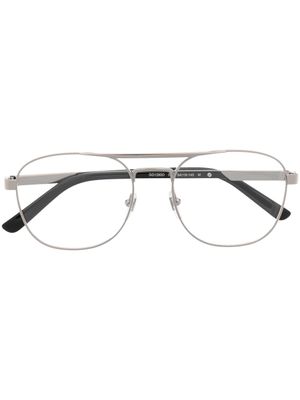 Gucci Eyewear lunette de vue à monture ronde - Noir