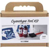 Creativ Company Toolkit voor cyanotypie, accessoires, blauw, 1 doos