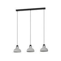 EGLO Matlock hangende plafondverlichting Flexibele montage E27 40 W Zwart, Grijs - thumbnail