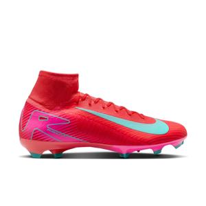 Nike Zoom Mercurial Superfly 10 Pro Gras Voetbalschoenen (FG) Rood Turquoise Roze