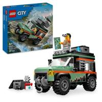 LEGO City 60447 De 4x4 terreinwagen - Bouwset voor jongens van 6 jaar oud