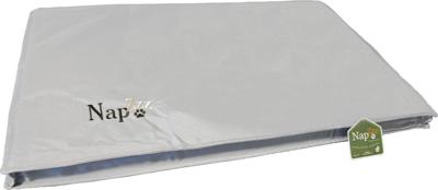 Nap'zzz draadkooikussen waterproof grijs 75x47x5 cm - Gebr de boon