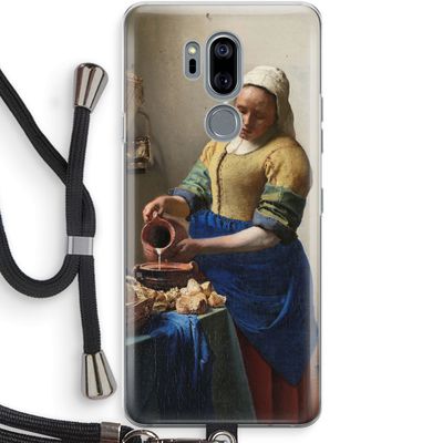 The Milkmaid: LG G7 Thinq Transparant Hoesje met koord