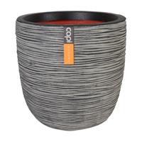 Pot bol rib NL 43x41 antraciet - Capi europe