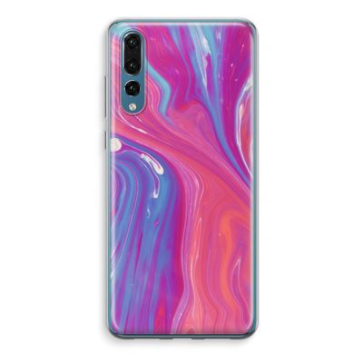 Paarse stroom: Huawei P20 Pro Transparant Hoesje