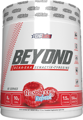 EHP Labs Beyond BCAA+EAA Intra-Workout Raspberry Refresh (60 servings)
