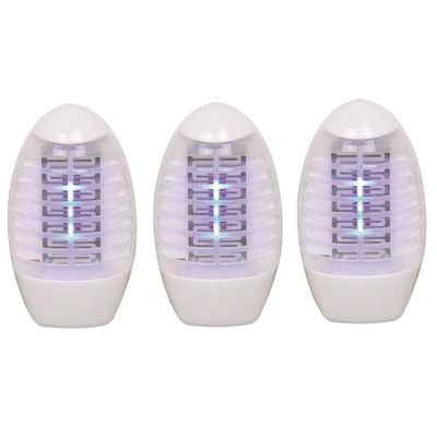 Set van 3x stuks elektrische Led insectenlampen/insectenbestrijders 22V