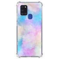 Back Cover Samsung Galaxy A21s Watercolor Light - thumbnail