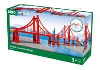 BRIO World - Dubbele hangbrug baan - thumbnail