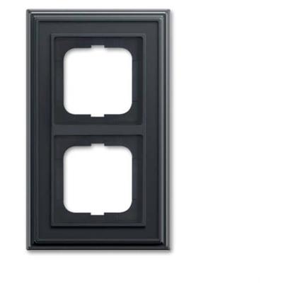 Busch-Jaeger 2CKA001754A4679 Frame Frame 2-voudig Zwart-grijs, Antraciet 1 stuk(s)