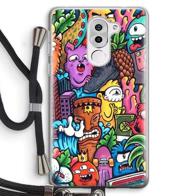 Vexx Mixtape: Honor 6X Transparant Hoesje met koord