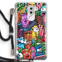Vexx Mixtape: Honor 6X Transparant Hoesje met koord