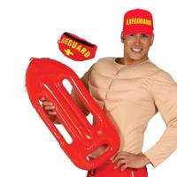 Lifeguard / strandwacht verkleed set - 3-delig - Carnaval verkleedaccessoires