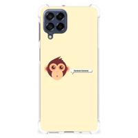 Samsung Galaxy M53 Stevig | Bumper Hoesje | Monkey