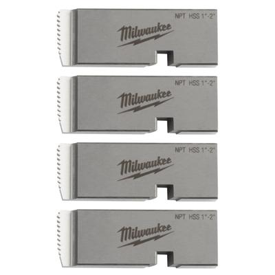 Milwaukee Pijpdraadsnijder Matrijs PTR2D 1"-2" NPT HSS - 48361206