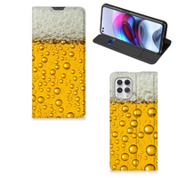 Motorola Moto G100 Flip Style Cover Bier