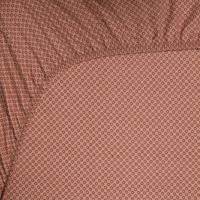 Pip Studio Pip Studio Twinkle Star Fitted Sheet Terra 140x200 cm
