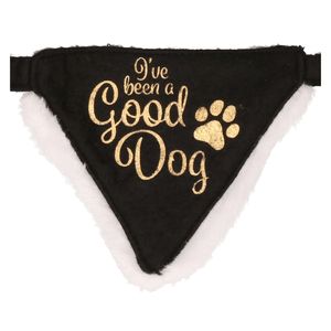 Kerst halsband bandana/sjaaltjes voor kleine hondjes Good Dog    -