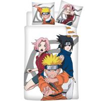 Naruto Dekbedovertrek Ninja - Eenpersoons - 140 x 200 cm - Polykatoen - thumbnail
