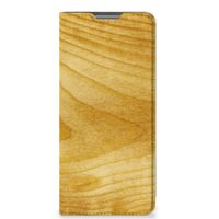 Xiaomi 12 Pro Book Wallet Case Licht Hout