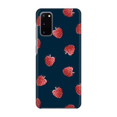 Framboosjes: Volledig geprint Samsung Galaxy S20 Hoesje