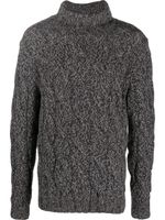 Lardini pull en maille à col roulé - Marron Lardini pull en maille à col roulé - Marron
