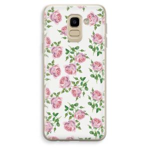 Kleine roosjes: Samsung Galaxy J6 (2018) Transparant Hoesje