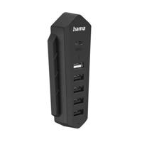 Hama 6in1 USB-hub voor PlayStation 5 Zwart - thumbnail