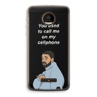 Hotline bling: Motorola Moto Z Force Transparant Hoesje Hotline bling: Motorola Moto Z Force Transparant Hoesje