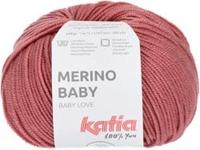 Katia Merino Baby 087 Zalm Rood