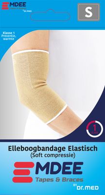 Emdee Elleboogbandage Elastisch Maat S