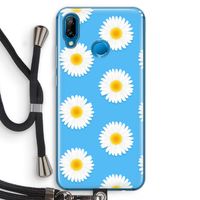Margrietjes: Huawei P20 Lite Transparant Hoesje met koord