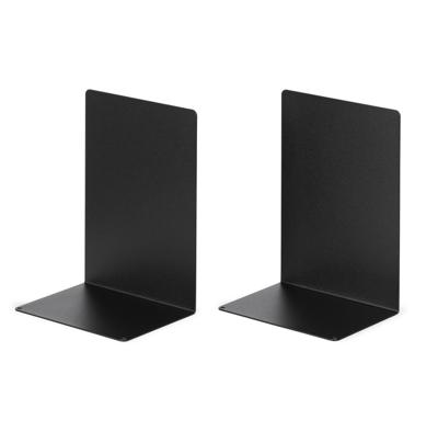 LIROdesign Boekensteun Zwart (set van 2 stuks) - per stuk
