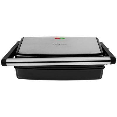 Tristar GR-2859 Contactgrill Elektrisch Anti-aanbaklaag, Controlelampje, Inklapbaar Zilver, Zwart