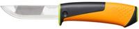 Fiskars heavy duty mes | met slijper | groen | 1023619 - 1023619