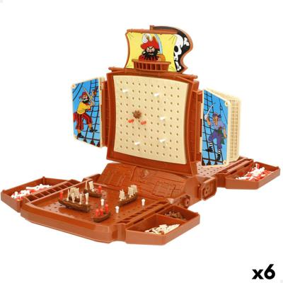 Zeeslag Spel Colorbaby (6 Stuks)