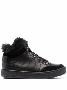 Geox baskets Leelu bordées de fourrure - Noir