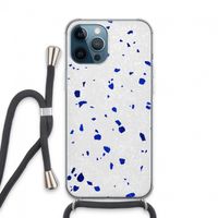 Terrazzo N°5: iPhone 13 Pro Max Transparant Hoesje met koord