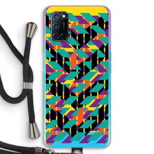 Skew Bee 1: Oppo A52 Transparant Hoesje met koord