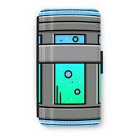 Chug Bottle: iPhone X Flip Hoesje