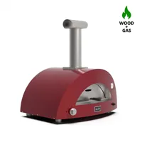 Moderno 2 Pizza Rood Hybride Pizzaoven