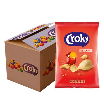 Croky - Naturel Chips - 12x 100g