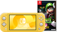 Nintendo Switch Lite Geel + Luigi's Mansion 2 HD