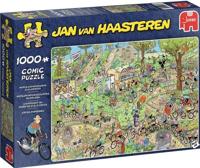 Jan van Haasteren - Veldrijden Puzzel 1000 Stukjes Jan van Haasteren - Veldrijden Puzzel 1000 Stukjes
