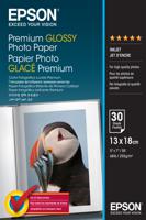 EPSON S042154 Premium glossy photo paper 255g/m2 13x18cm 30SH - thumbnail
