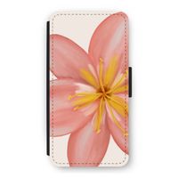 Pink Ellila Flower: iPhone 12 Flip Hoesje