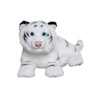 Pluche Witte Tijger knuffeldier van 48 cm